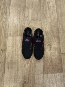 Lonsdale Londonl Ladies Black Suede Slipon Trainers. UK(7)EU(41) VL-2326B - Picture 1 of 12