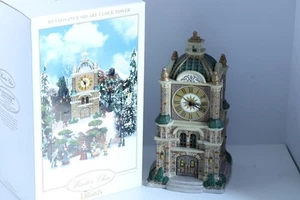 Lemax Winter Glen di Dillard's Renaissance - Torre dell'orologio quadrata - 2003 - Foto 1 di 12