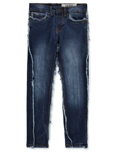 Evolution in Design Boys' Fringe Denim Jeans Color: ice blue Size: 5 - Picture 1 of 13