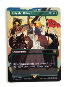 A Realm Reborn Magic the Gathering Final Fantasy Extended Holo Card (NM) - Foto 1 di 2