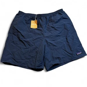 NWT Patagonia Baggies Longs 7" Shorts Mesh Lined Men's L Tidepool Blue - Picture 1 of 8