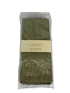 Juego de 4 servilletas Ralph Lauren 17x17 Gwenivere cebollino NUEVO color descontinuado - Imagen 1 de 11