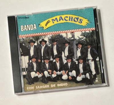 Banda Machos Con Sangre De Indio CD Ranchera Charanga Technobanda Cumbia - Image 1 of 4