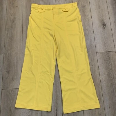 Pantalones Discoteca Años 70 Campana Fondo Elegante Disfraz Halloween Adulto Hombre’s 42 Foto 1 de 4