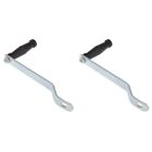  2 Pack Trailer Accessories Sailboats Winch Grip Handle Manual