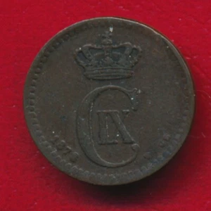Denmark 1878-CS ORE (Bronze) - Picture 1 of 2