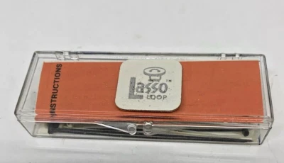 Rare 1976 Stacy Fabrics Lasso Loop Button Fix Kit 33 Pieces w/Instructions - Image 1 of 4