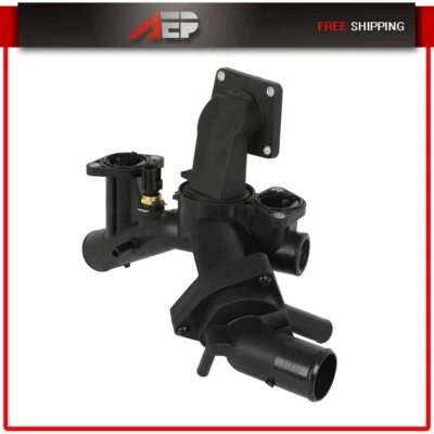 Conjunto de carcasa termostato para Land Rover LR3 V8 2009 2008 2007 2006 2005 4,4 L Foto 1 de 4