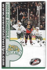 2005-06 Everett Silvertips WHL Hockey Schedule !!! Tires Les Schwab (version 2)