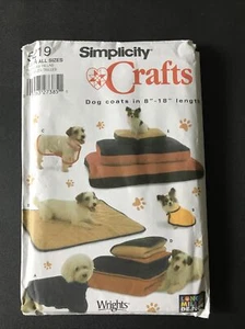 Simplicity #5219 Cappotti, Letti, Coperte Modello 3 taglie 8-18" Giacca - Foto 1 di 4