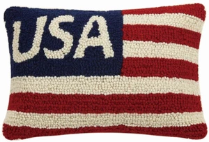 Peking Handicraft - USA 8" x 12" Pillow - 30JES865C12OB - Picture 1 of 1
