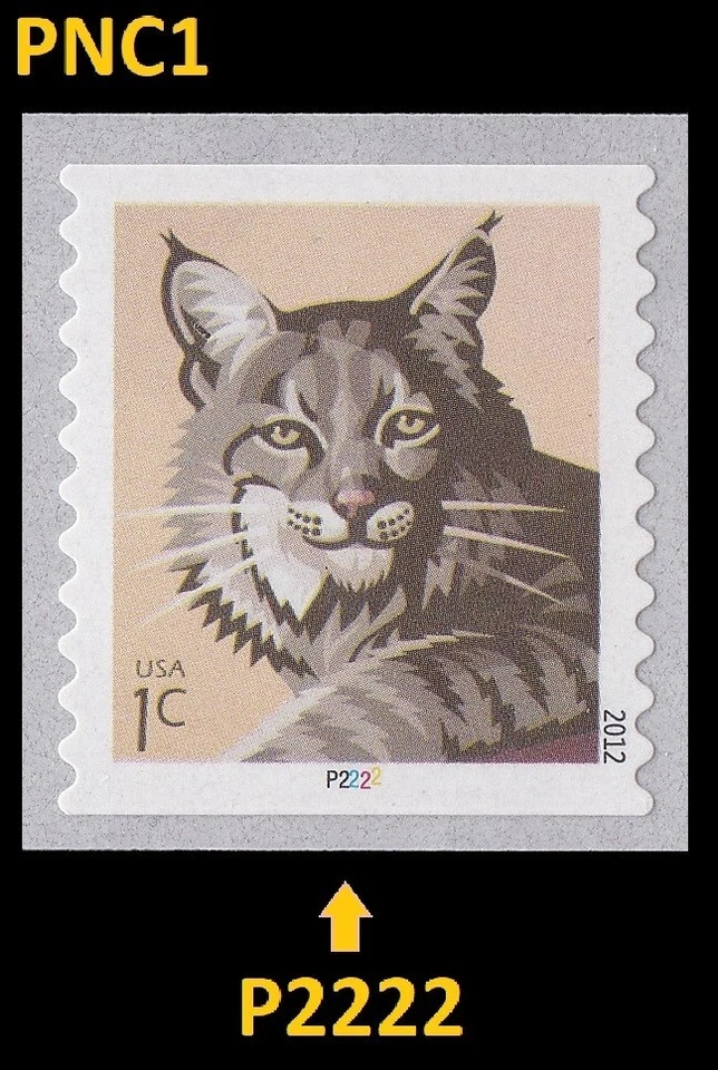 US 4672 Bobcat 1c PNC1 P2222 MNH 2012 - Image 1 of 1