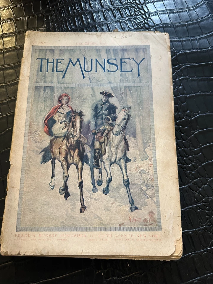 The Munsey Magazine DECEMBER 1898 - Great ads - HORSES - Image 1 of 1