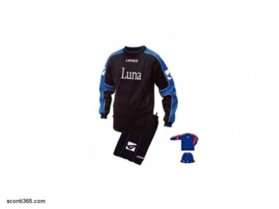 Legea Kit Luna, colore blu/rosso- Maglia maniche lunghe+Pantalonc. Art. KITR004
