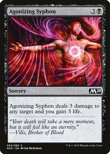 x1 Agonizing Syphon Core Set 2020 MTG 083/280 COMMON M/NM 1x - Picture 1 of 1