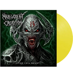 MALEVOLENT CREATION - 'The 13th Beast' LP (Neon Yellow) - Picture 1 of 1