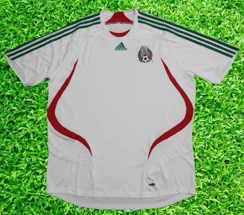 Mexico Soccer Jersey Football Shirt 100% Original Size XL 2007 Away Rare Cover