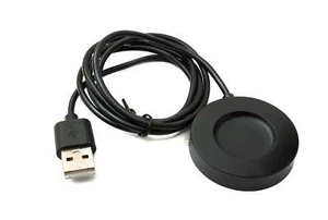 SYSTEM-S USB 2.0 Cable 100 CM Charging for Xiaomi S1 Pro Smartwatch IN Black - Zdjęcie 1 z 4