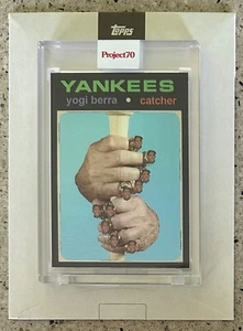 Topps Project 70 Action Bronson Yogi Berra Yankees Rainbow Foil Card 60/70 - Bild 1 von 4