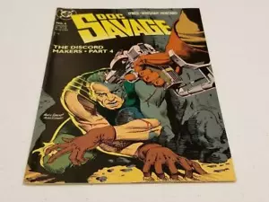 Doc Savage #4 DC Comic 1988 The Discord Makers Part 4 - Imagen 1 de 6