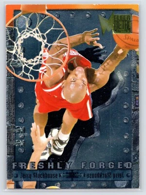 1996-97 Fleer Metal Freshly Forged Jerry Stackhouse #13 - Image 1 of 2