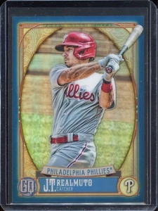 2021 Topps Gypsy Queen #72 J.T. Realmuto INDIGO REFRACTOR #134/150 Phillies - Picture 1 of 2