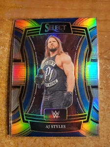 2024 Panini Select WWE Silver Prizm Phenomenon AJ Styles #1 - Imagen 1 de 1