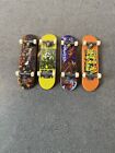 Tech Deck Bundle Of 4 Skateboards Flip Tom Penny Rare Rowley , See Photos