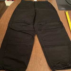 Good American Women's Black Baggy Jeans Black Size 6 GBU299 - Picture 1 of 12