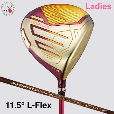 HONMA BERES 09 Ladies 4S 4 Star 2024 Driver 11.5° Club ARMRQ FX 4S Shaft Flex L - Image 1 of 4