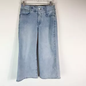NYDJ NWOT Women's Teresa Skylar Wide Leg Jean Blue Size 4 - Picture 1 of 6