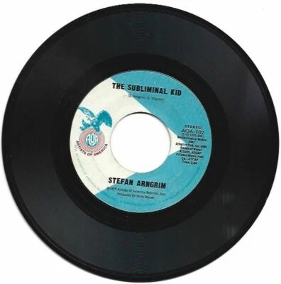 Stefan Arngrim - The Subliminal Kid / The Wild Boys 7" 45  - Image 1 of 4