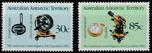Australian Antarctic Territory postfris 1984 MNH 61-62 - Expeditie Zuidpool - Picture 1 of 1
