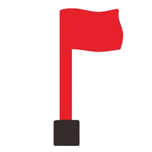 Mailbox Flag Replacement Rust-Proof Easy-to-Install Outside Red Mailbox Flag - Picture 1 of 12