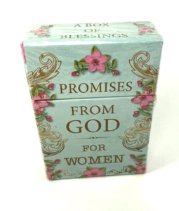 Promesas de Dios para las Mujeres 101 Bendiciones Iluminan Día Tarjetas de Alma Edificante Nuevo en Paquete - Imagen 1 de 4