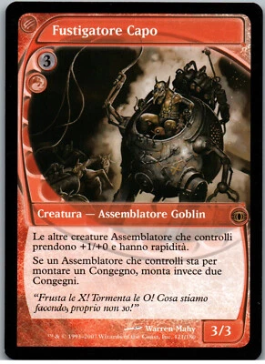Steamflogger Boss | MtG Magic Future Sight | Italian ITA | NM - Image 1 of 2