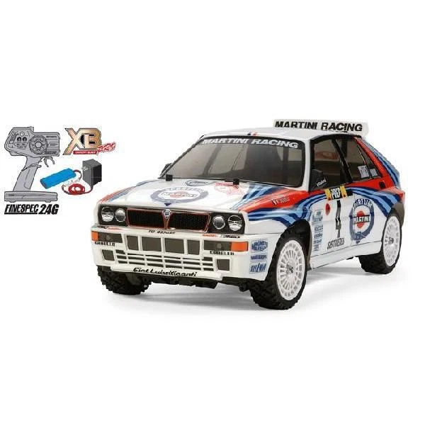 Tamiya 1/10 electric RC complete set XB Lancia Delta Integrale (TT-02) RTR 57858 - Image 1 of 1