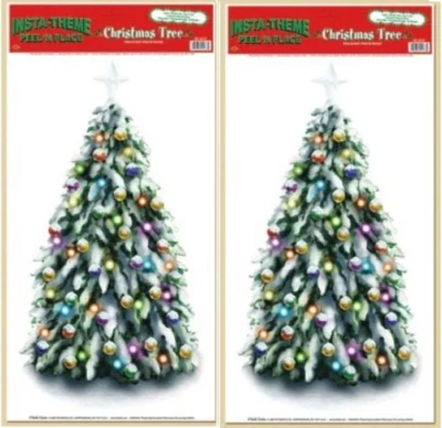 Árvore de Natal Peel & Place #22137, 2 folhas - Imagem 1 de 3