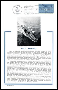 1961 Naval Aviation 50 years Sc 1185 FDC premium Hammond maxi-card cachet (A06 - Picture 1 of 1