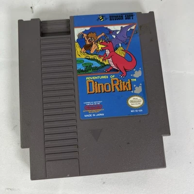 Adventures Of Dino-Riki (Nintendo NES, 1989) PROBADO Auténtico FUNCIONA Foto 1 de 4