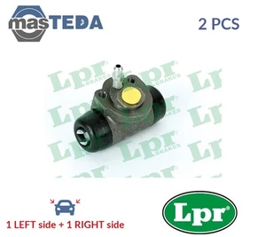 4350 DRUM WHEEL BRAKE CYLINDER PAIR REAR LPR 2PCS NEW OE REPLACEMENT - Picture 1 of 5
