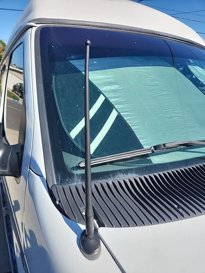 Mástil de antena 13" radio negro para Ford E150/250/350/450/550 Econoline 1992-2025 Foto 1 de 4