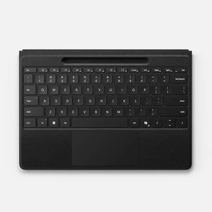 Teclado Microsoft Surface Pro Flex con almacenamiento de lápiz negro nuevo - Imagen 1 de 7