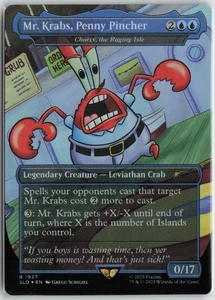 Mr. Krabs, Penny Pincher - Charix, the Raging Isle (Rainbow Foil) R Secret Lair - Picture 1 of 1