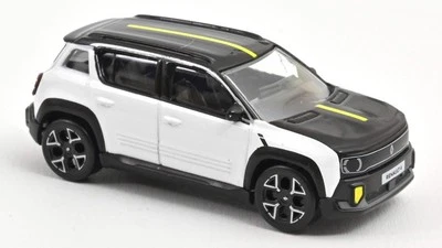 MODELLINO AUTO STATICO NOREV RENAULT 4 E-TECH ELECTRIC 2025 BIANCO NERO 1:64 - Immagine 1 di 4