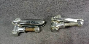 2 1930-1935 Ford Open Car Glass Wind Wing Window Bracket Vintage Car Part Lot - Picture 1 of 14