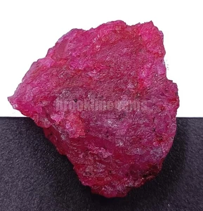 72.80 Ct EGL Certified Dyed Natural Ruby Pink Rough Uncut Loose Gemstone 5NSE - Picture 1 of 9