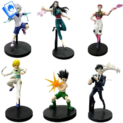 Action Figure Hunter x Hunter All Characters 20cm STATUA DA COLLEZIONE Anime - Immagine 1 di 4