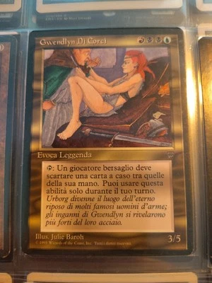 MTG Gwendlyn Di Corci Legends ITALIAN Reserved List NM- - Image 1 of 2