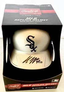 Colson Montgomery signed Chicago White Sox Chrome F/S Batting Helmet Beckett Wit - Picture 1 of 4